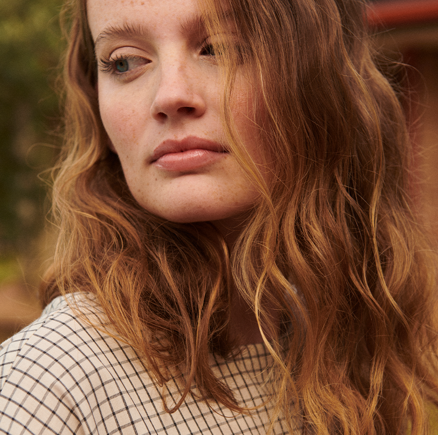 KIT COSTURA VESTIDO TESSA CRUDO CUADROS FINOS ANTRACITA