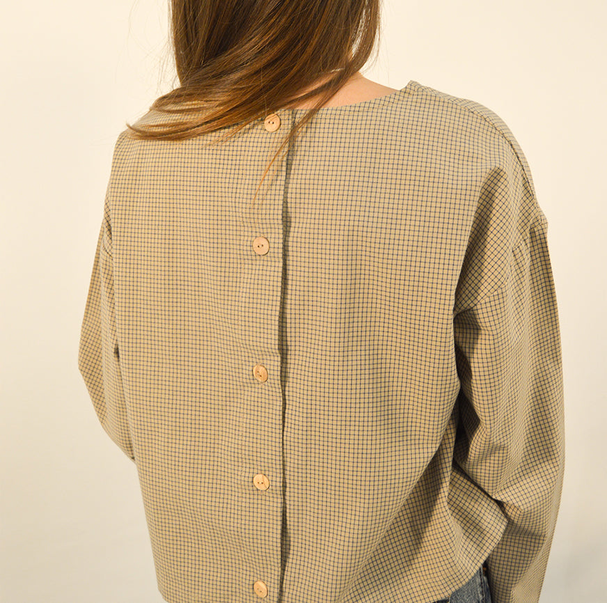 KIT DA CUCITO BLUSA GALA FARINA D&