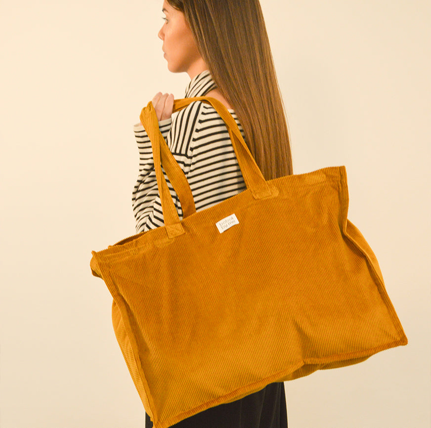 KIT COSTURA BOLSA SAGA MOSTAZA