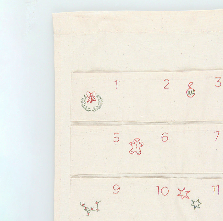 KIT DE COUTURE ET BRODERIE CALENDRIER DE L&