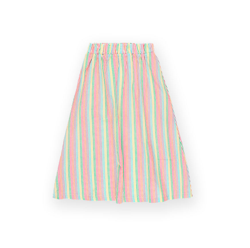 AGATHA MULTICOLOR STRIPED MIDI SKIRT SEWING KIT