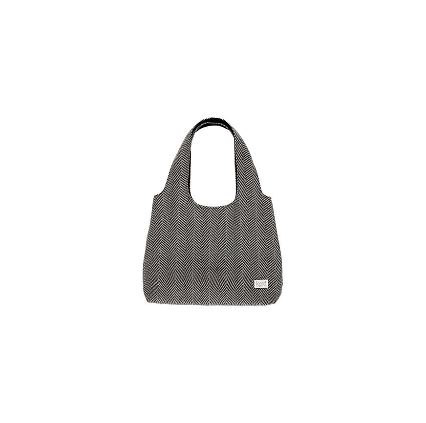 SEWING KIT ALICIA BAG GRAY HERRINGBONE