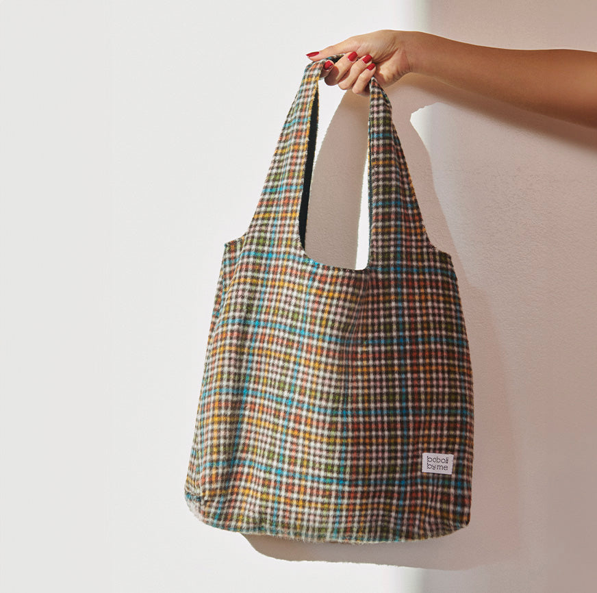 KIT COSTURA BOLSA ALICIA VICHY MULTICOLOR