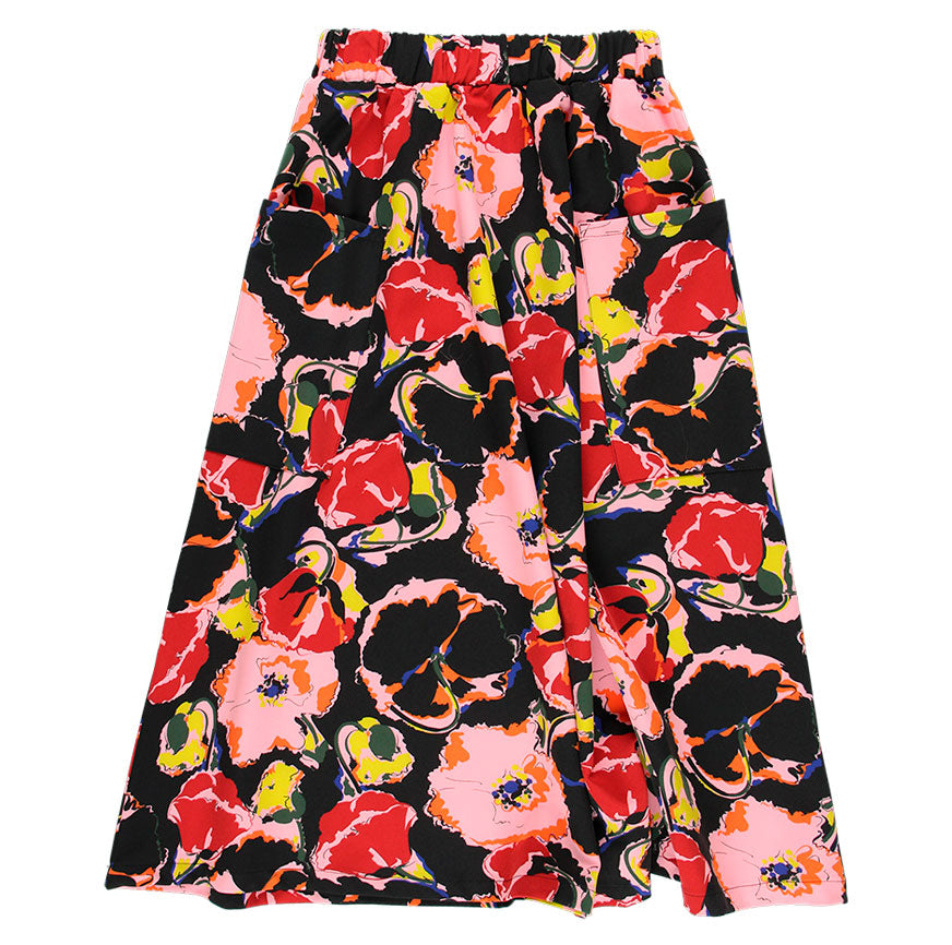 KIT DE COUTURE JUPE MIDI FLEURS AURORA