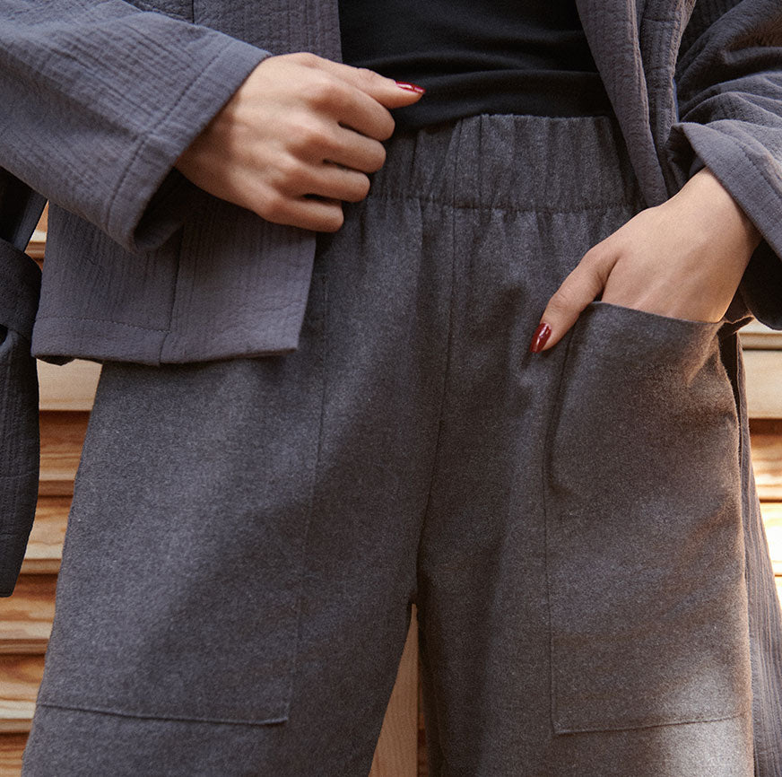 CARTAMODELLO DI CUCITO PDF PER PANTALONI CLARA
