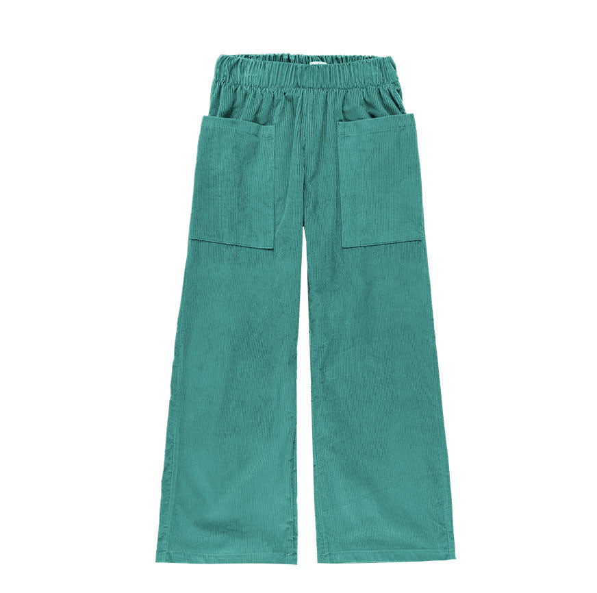 KIT DA CUCITO PER PANTALONI VERDE MUSCHIO CHIARO