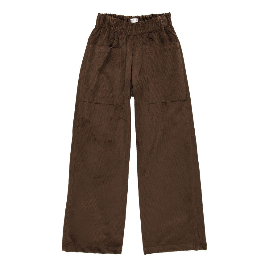 KIT COUTURE PANTALON CLARA EN VELOURS CÔTELÉ MOUTARDE