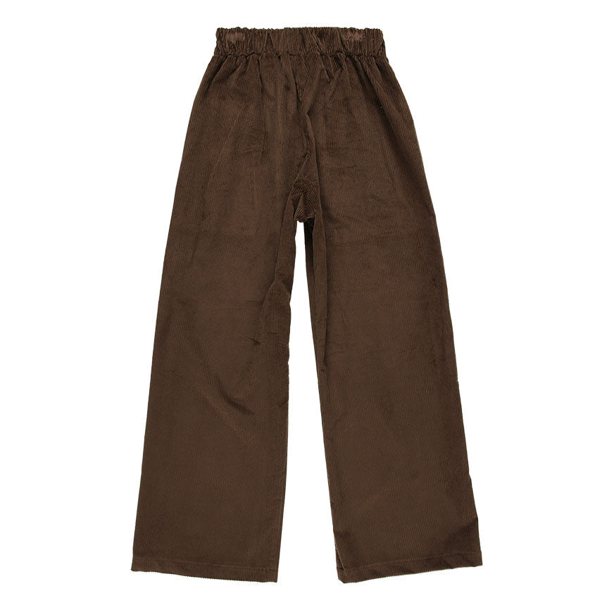 KIT COUTURE PANTALON CLARA EN VELOURS CÔTELÉ MOUTARDE