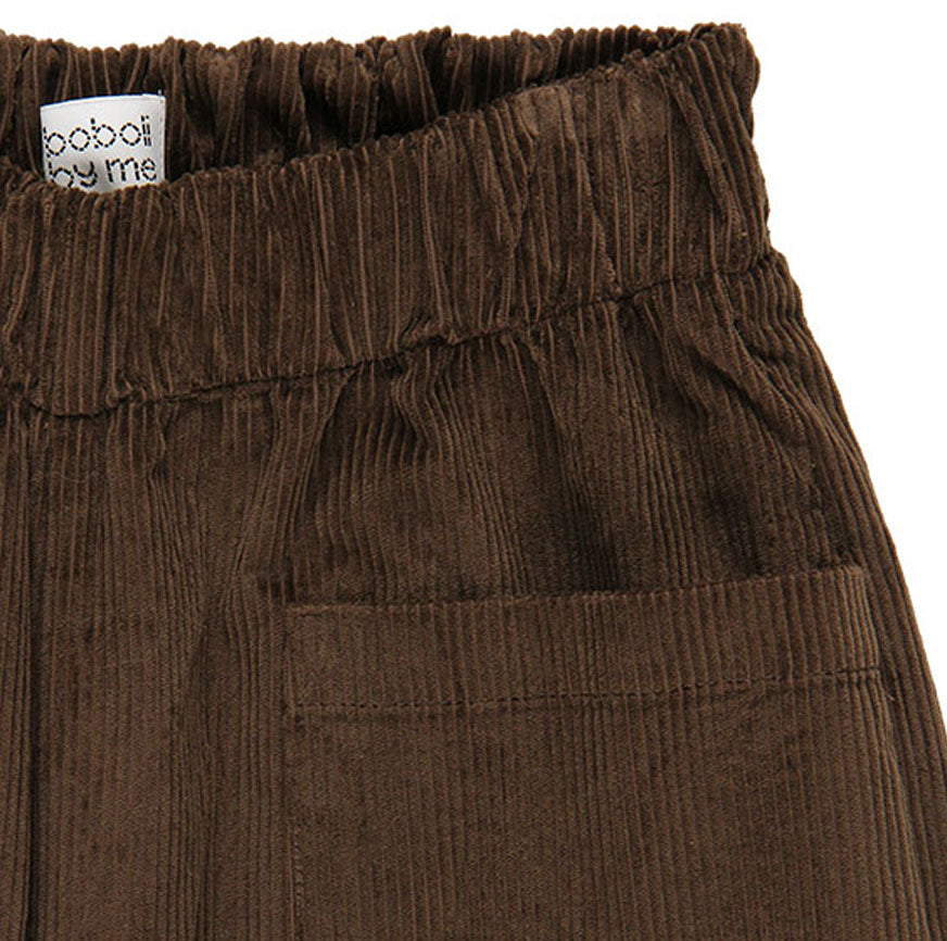 KIT COUTURE PANTALON CLARA EN VELOURS CÔTELÉ MOUTARDE