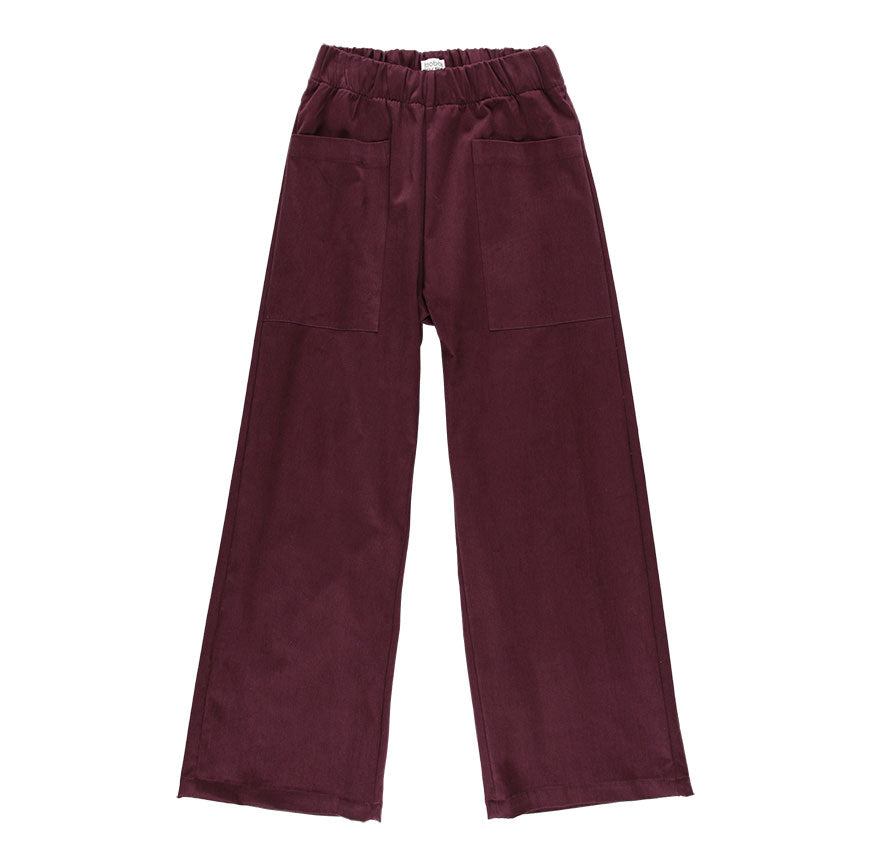 SEWING KIT PANTS CLARA EGGPLANT