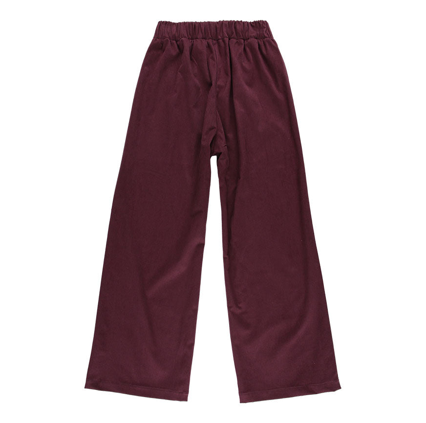 KIT COSTURA PANTALÓN CLARA PANA BERENJENA