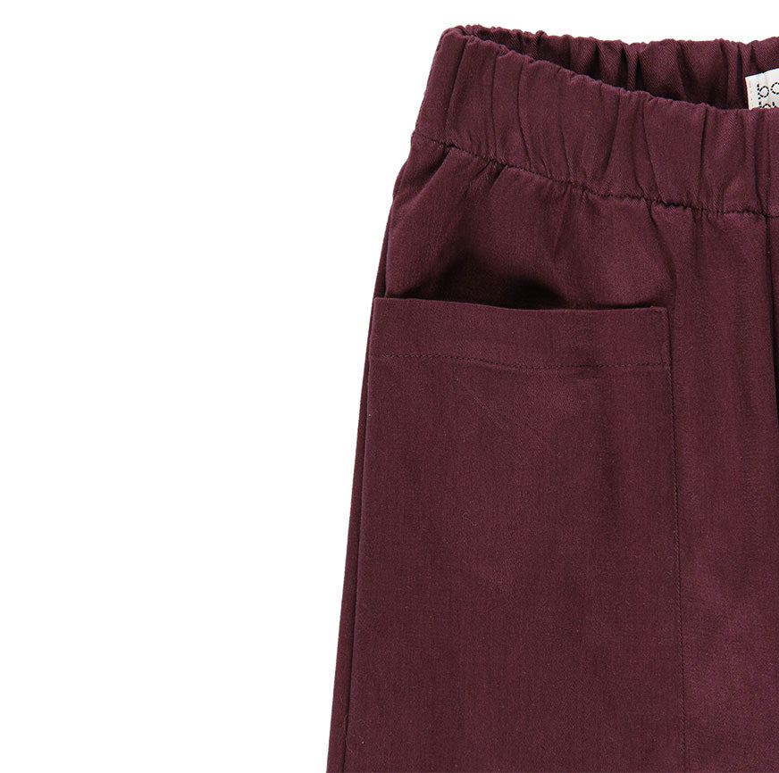 SEWING KIT PANTS CLARA EGGPLANT