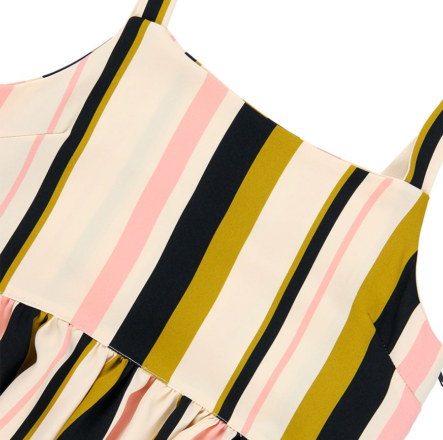 KIT COSTURA VESTIDO TIRANTES MIDI ELSA RAYAS