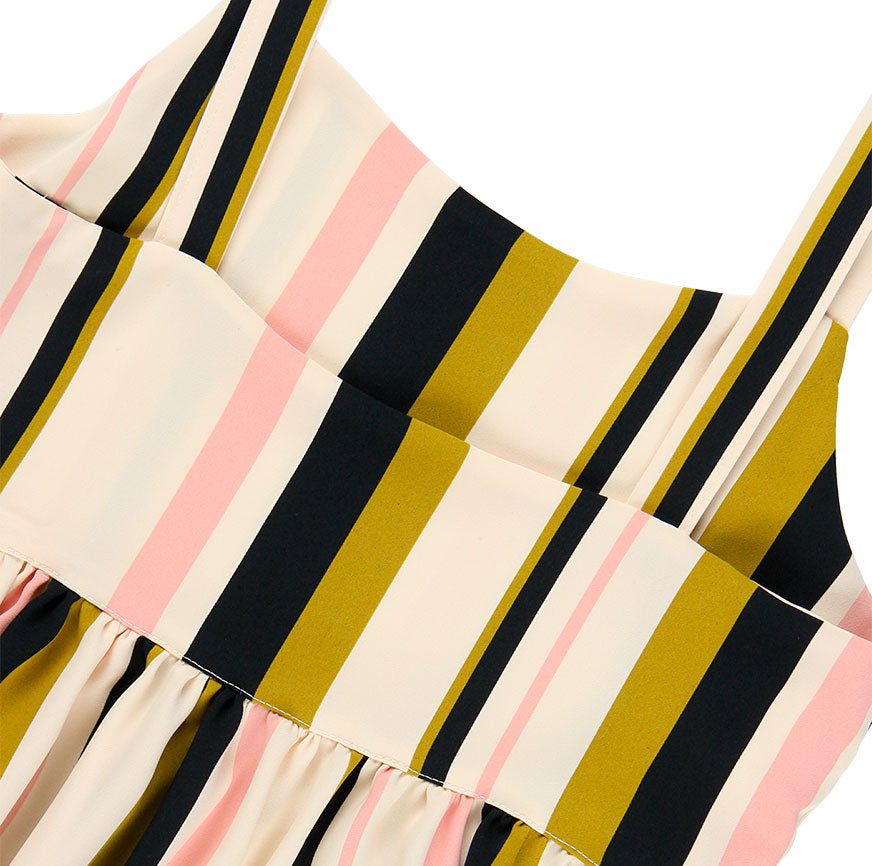 KIT COSTURA VESTIDO TIRANTES MIDI ELSA RAYAS