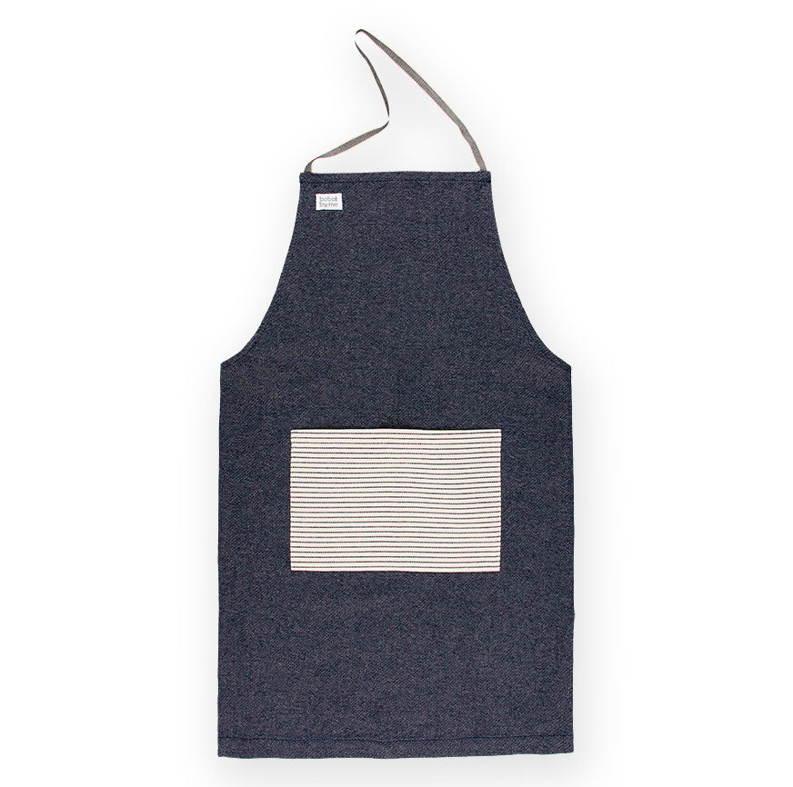 KIT DE COUTURE TABLIER FERRAN DENIM FONCÉ