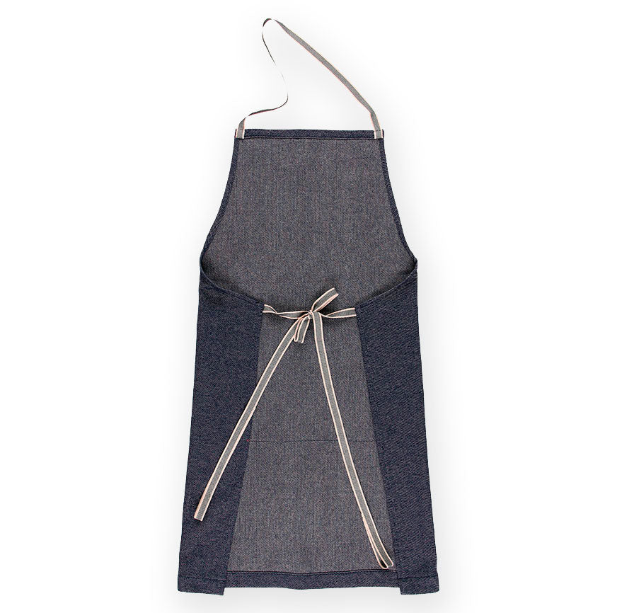 KIT DE COUTURE TABLIER FERRAN DENIM FONCÉ