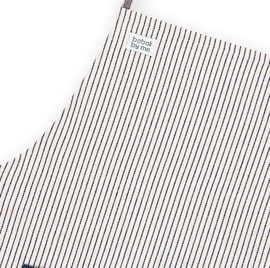 KIT CUCITO GREMBIULE FERRAN A RIGHE FINE NAVY