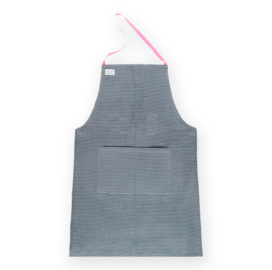 KIT COSTURA DELANTAL FERRAN GRIS AZULADO