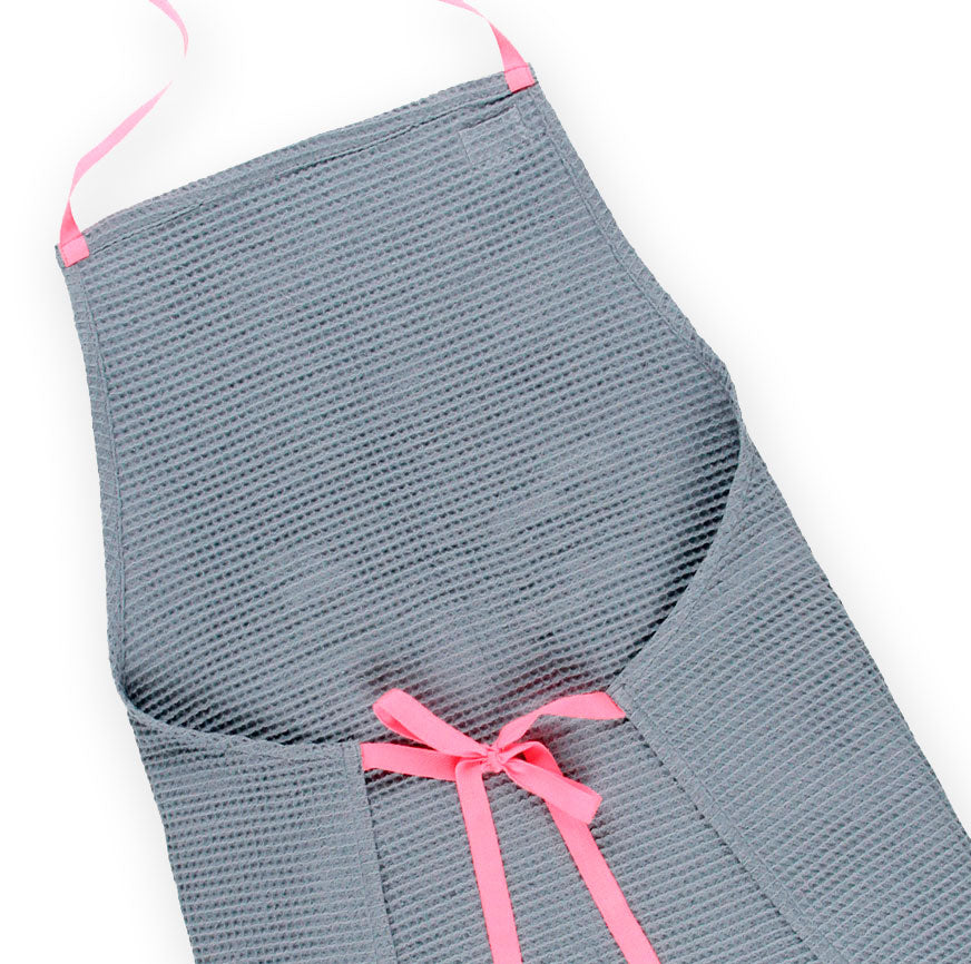 KIT COSTURA DELANTAL FERRAN GRIS AZULADO