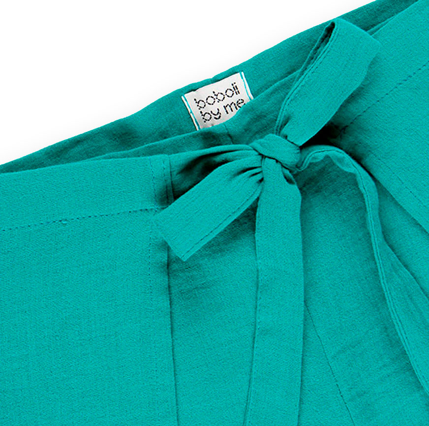 KIT COSTURA SHORT GRACE AGUA TURQUESA