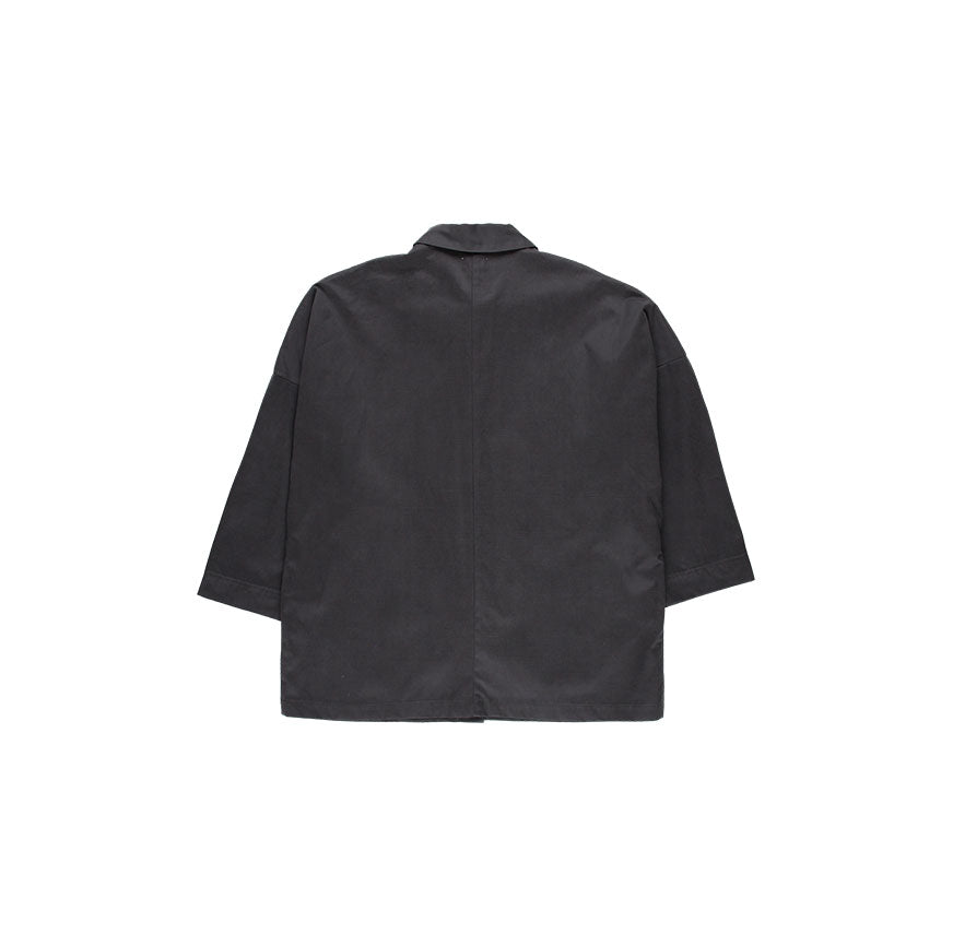 SEWING KIT WORKER JACKET IRIS CHARCOAL GRAY