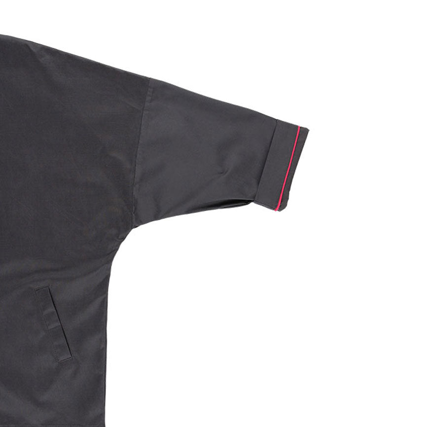 SEWING KIT WORKER JACKET IRIS CHARCOAL GRAY