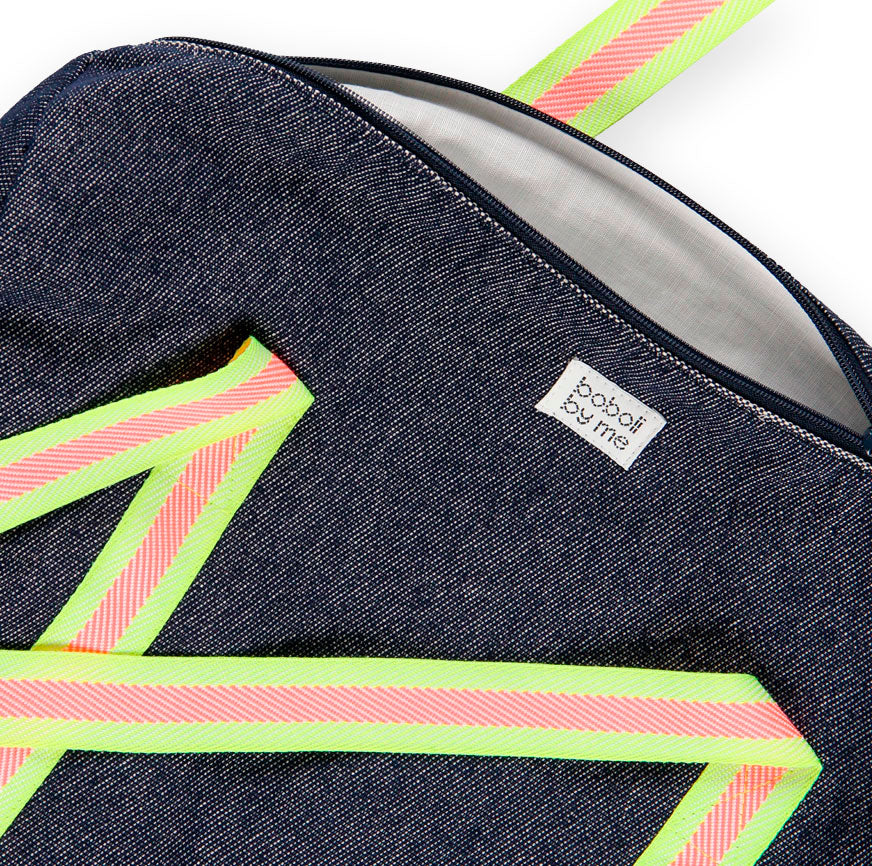 JONES DARK DENIM TRAVEL BAG SEWING KIT