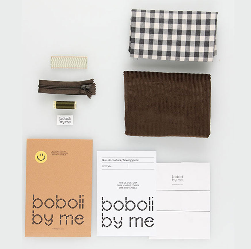 KIT DA CUCITO BORSA DA VIAGGIO JONES BRONZO