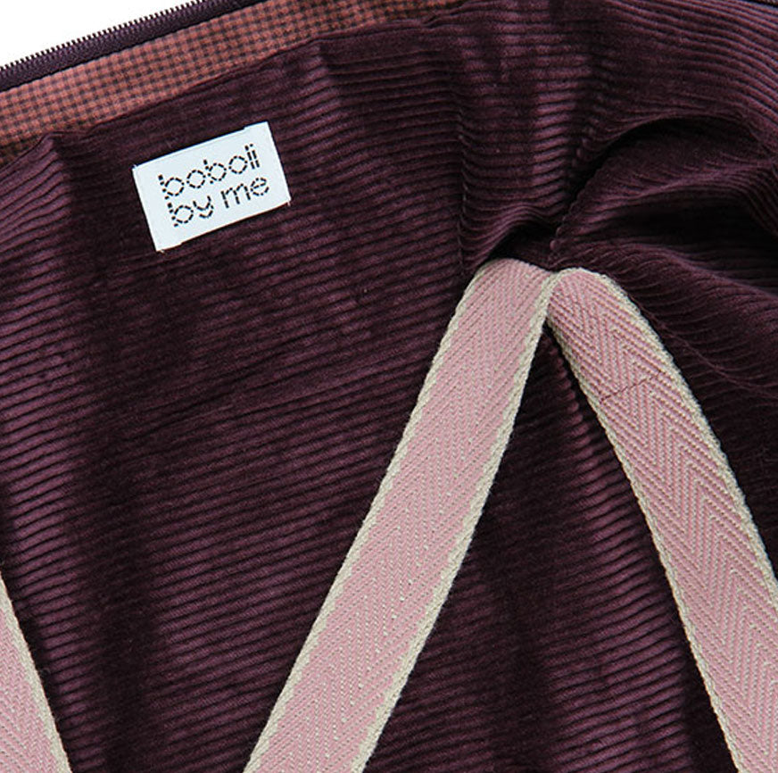 KIT DE COUTURE SAC DE VOYAGE JONES AUBERGINE