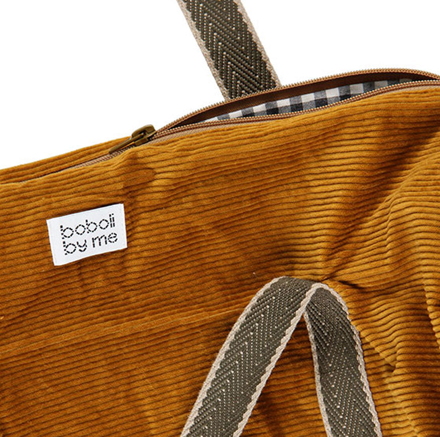 KIT DE COUTURE SAC DE VOYAGE JONES MOUTARDE