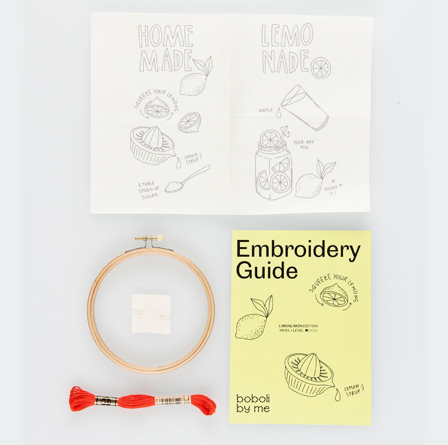 KIT DE BRODERIE LIMONLIMÓN LEMON EDITION 🍋
