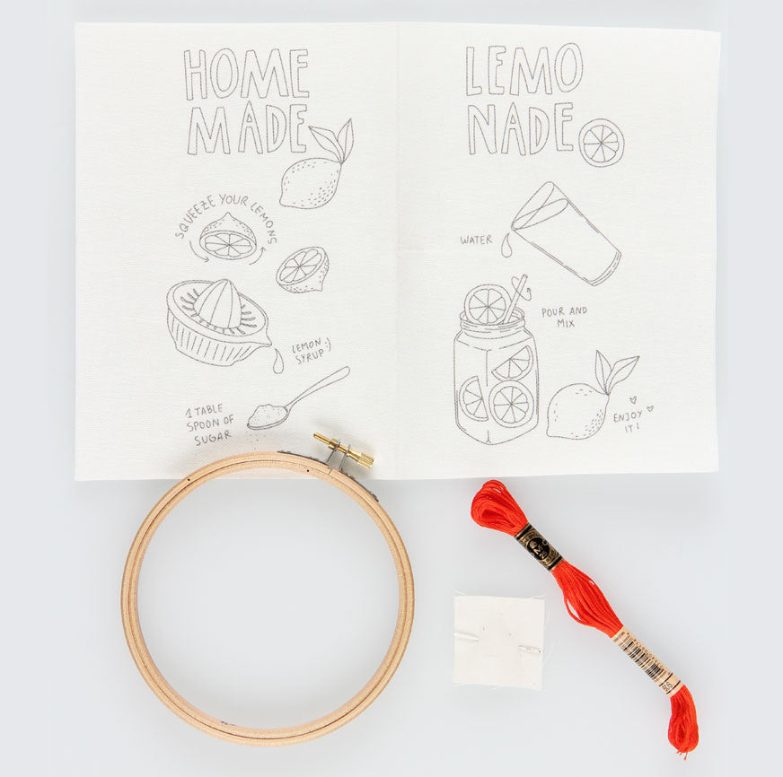 KIT DE BRODERIE LIMONLIMÓN LEMON EDITION 🍋