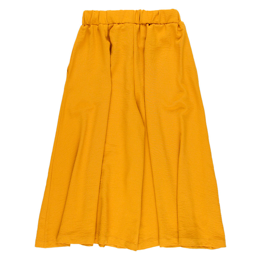 SEWING KIT MUSTARD LINEN PANTS