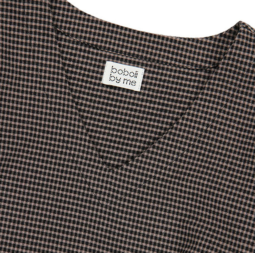 KIT CUCITO VESTITO LUNA NERO A RIGHE