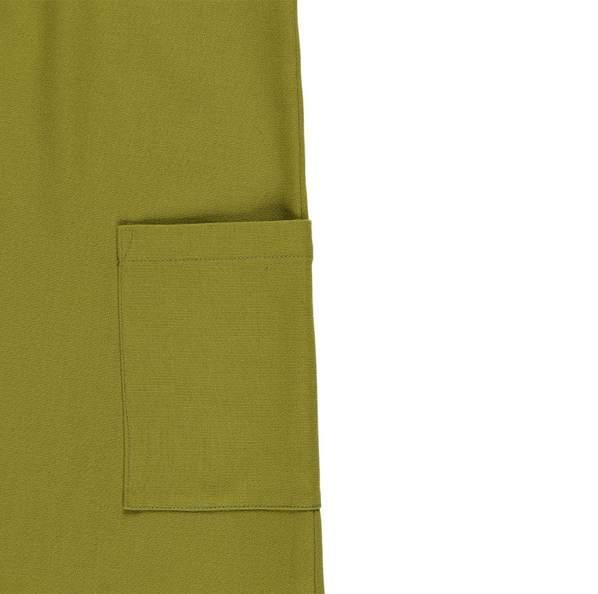KIT DE COUTURE TABLIER MAIA VERT GAZON