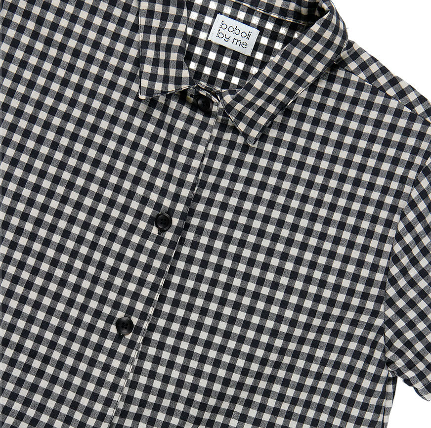 KIT COUTURE ROBE MARGA CARREAUX VICHY NOIR