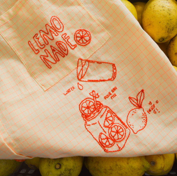 KIT DE BRODERIE LIMONLIMÓN LEMON EDITION 🍋