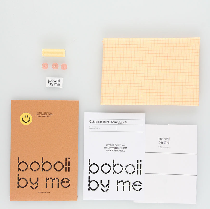 KIT COSTURA BLUSITA BOTONES OLGA AMARILLO
