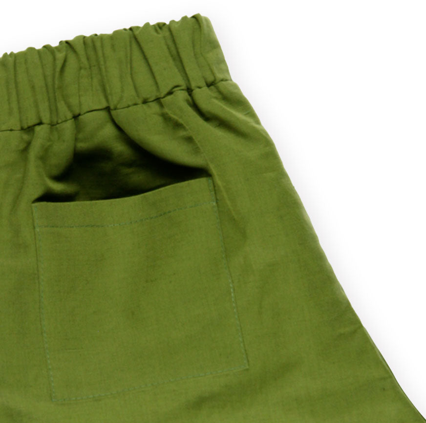 SEWING KIT WIDE PANTS PARKS OLIVE GREEN