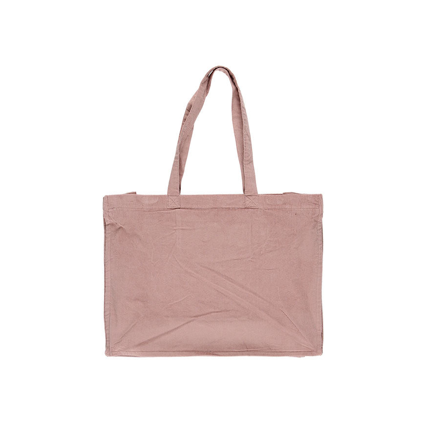 SAGA CORDUROY BAG SEWING KIT DUSTY PINK