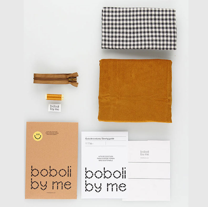 KIT COSTURA BOLSA SAGA MOSTAZA