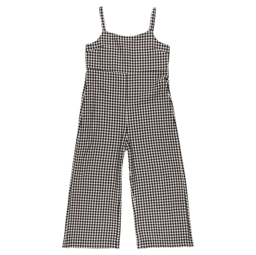 KIT COUTURE COMBINAISON SARA VICHY NOIR ET BLANC