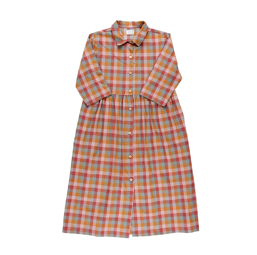 TELMA DRESS SEWING KIT MULTICOLOUR CHECKS