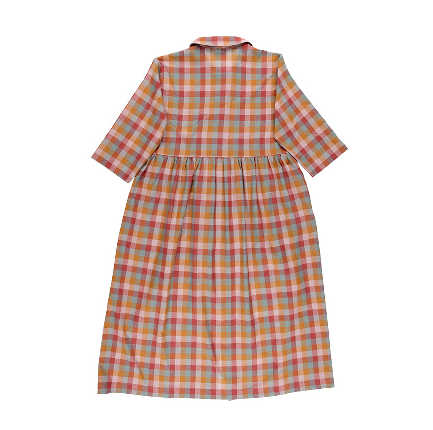 TELMA DRESS SEWING KIT MULTICOLOUR CHECKS