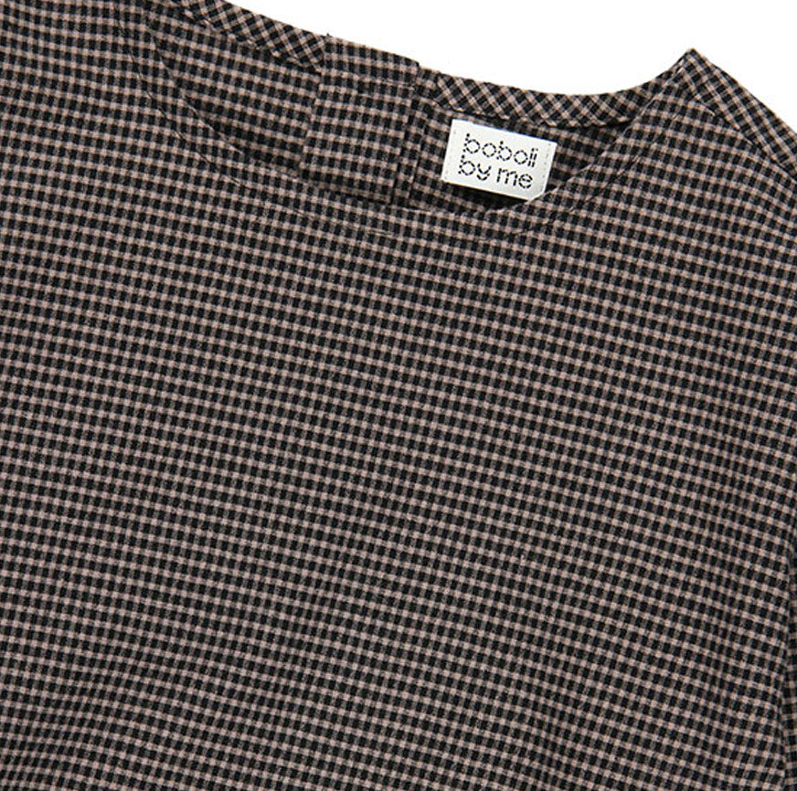 SEWING KIT TESSA DRESS BLACK STRIPED