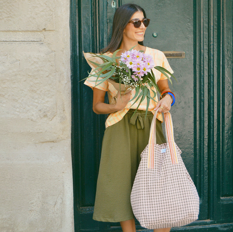 KHAKI LINEN PANTS SEWING KIT