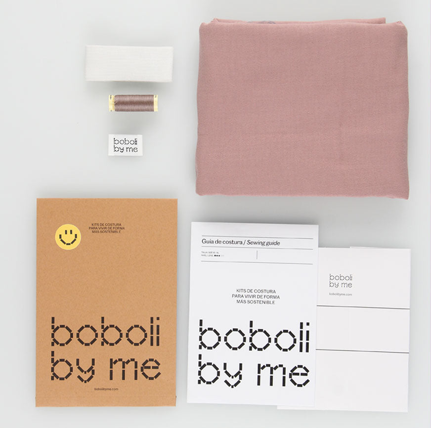 KIT DE COUTURE PANTALON ZOEY ROSE PÂLE