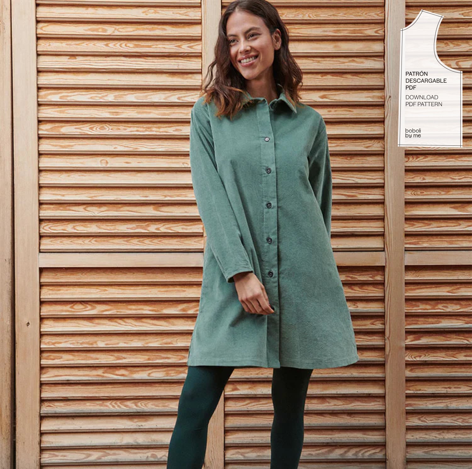 PATRÓN DE COSTURA PDF VESTIDO ELLA - Main Image