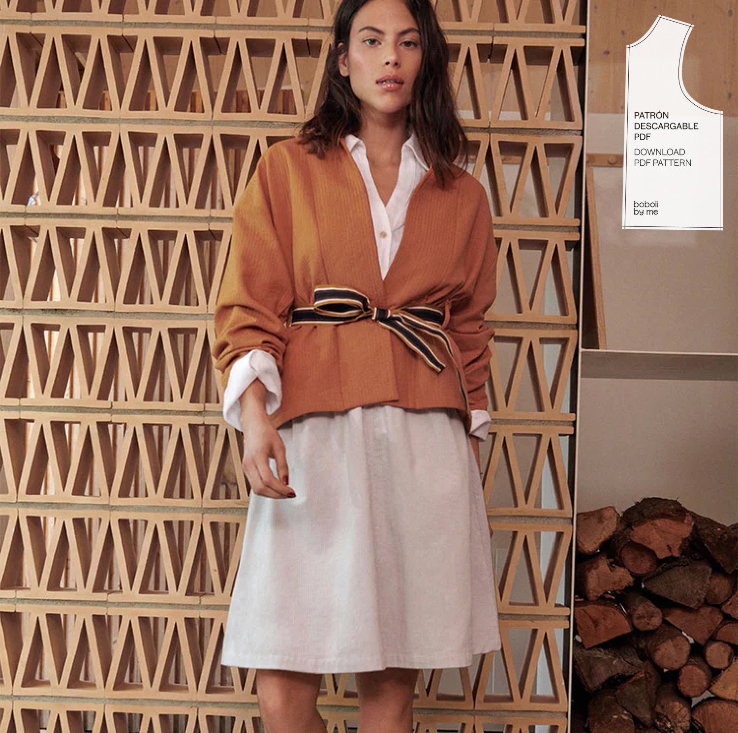 PATRON DE COUTURE PDF VESTE JUANA