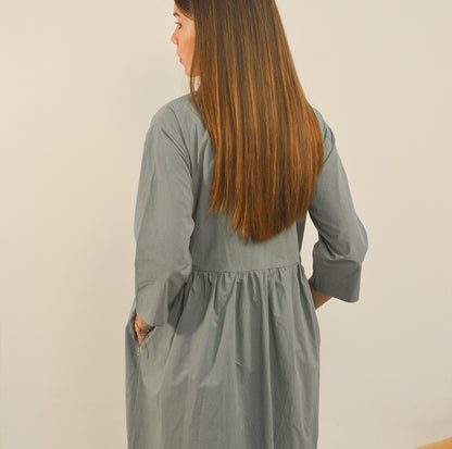 TELMA DRESS SEWING KIT OCEAN BLUE